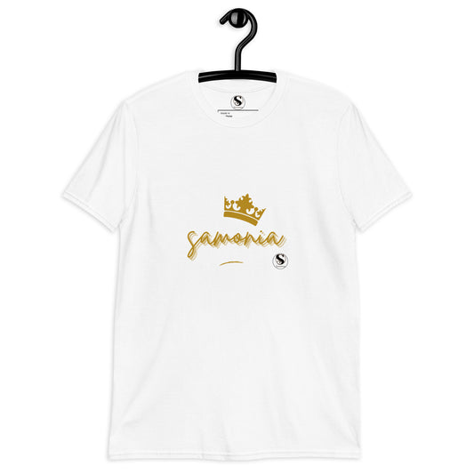 T-Shirt unisexe écriture doré Samonia