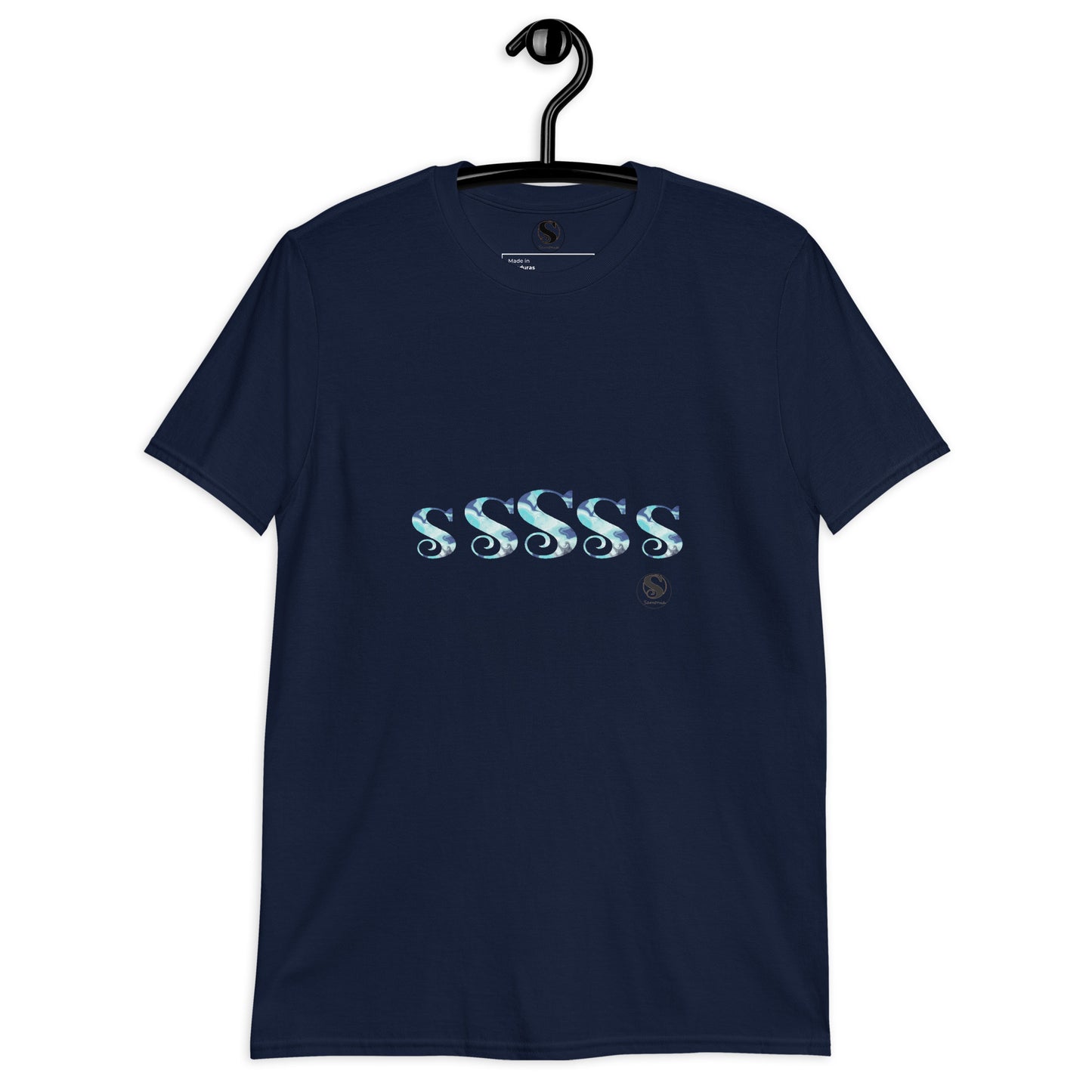 T-Shirt unisexe S Bleu Samonia